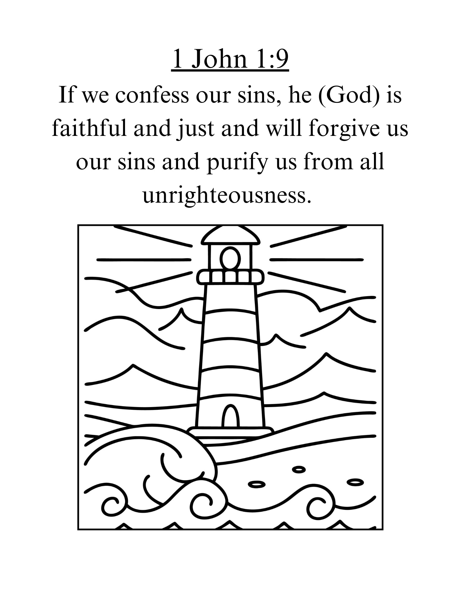 Bible Verse Coloring Book (Physical Copy)