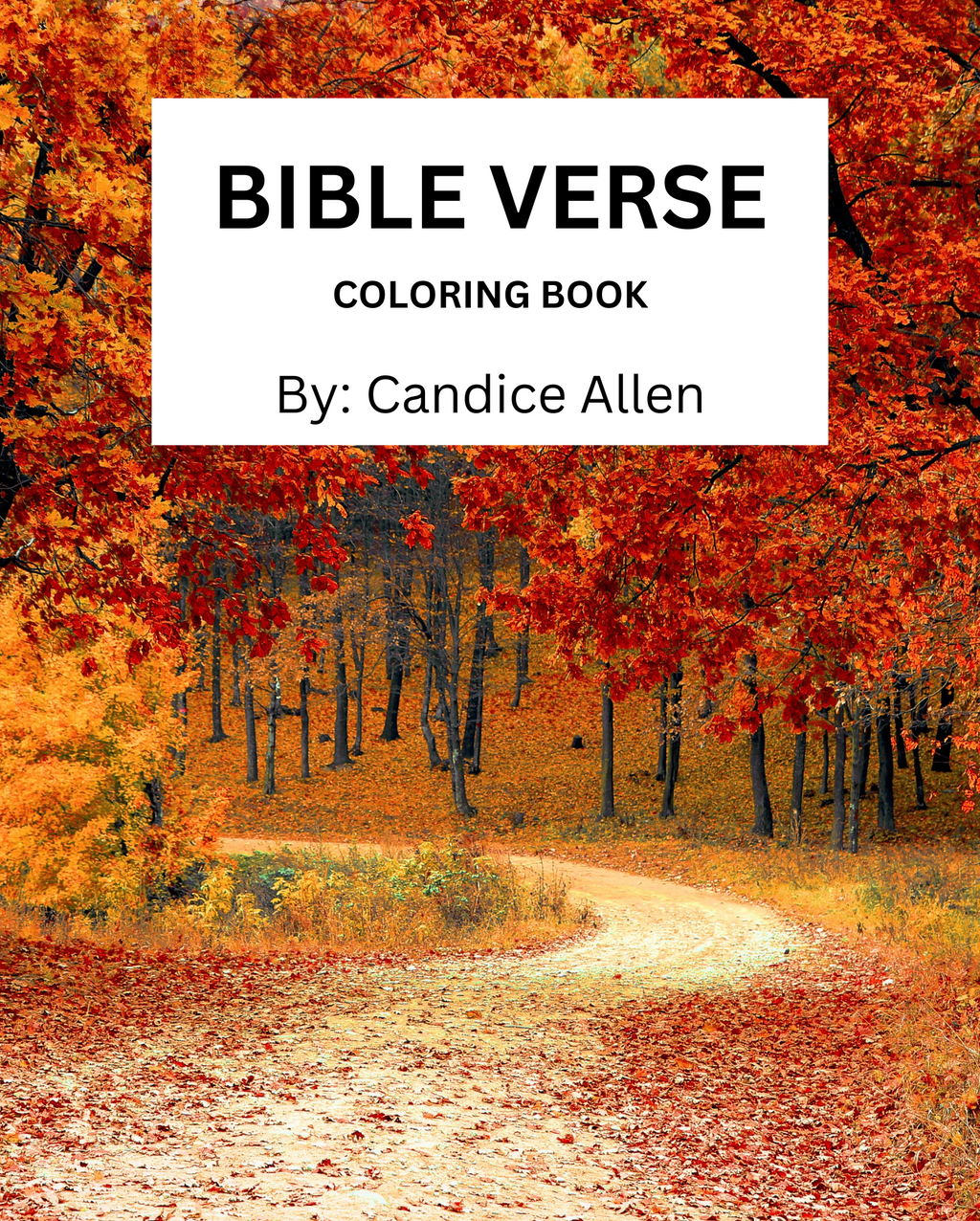 Bible Verse Coloring Book (Physical Copy)