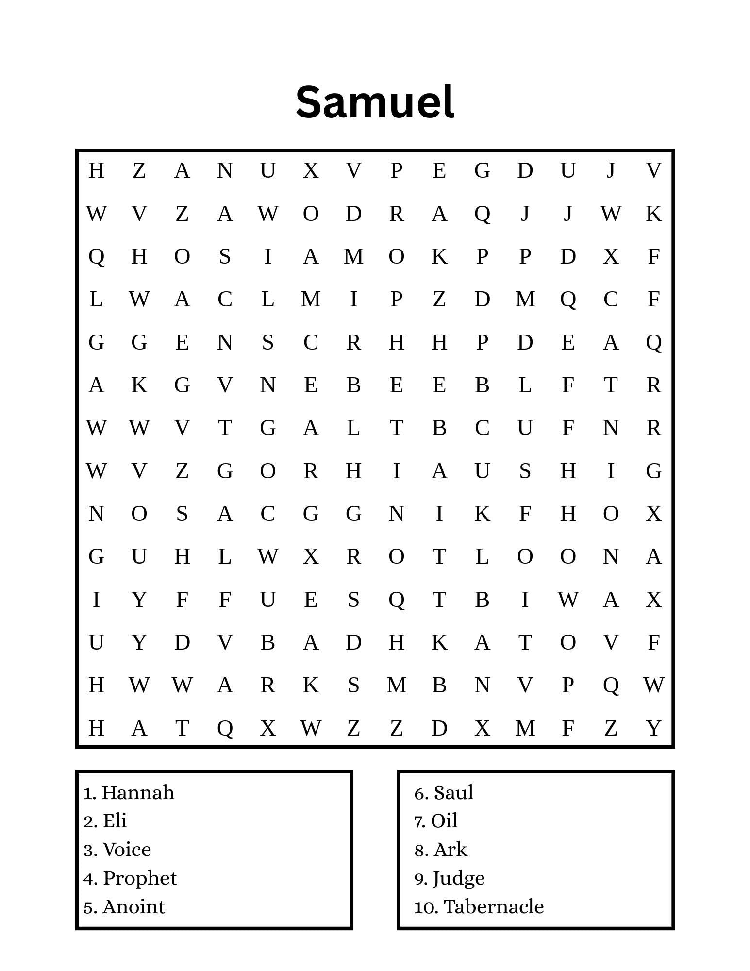 Big Fun Bible Word Search #1 (Physical Copy)
