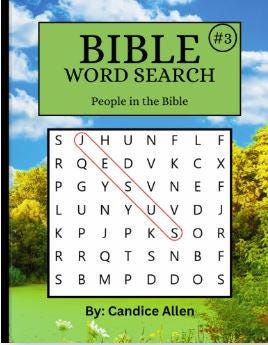 Bible Word Search | People of the Bible Puzzle