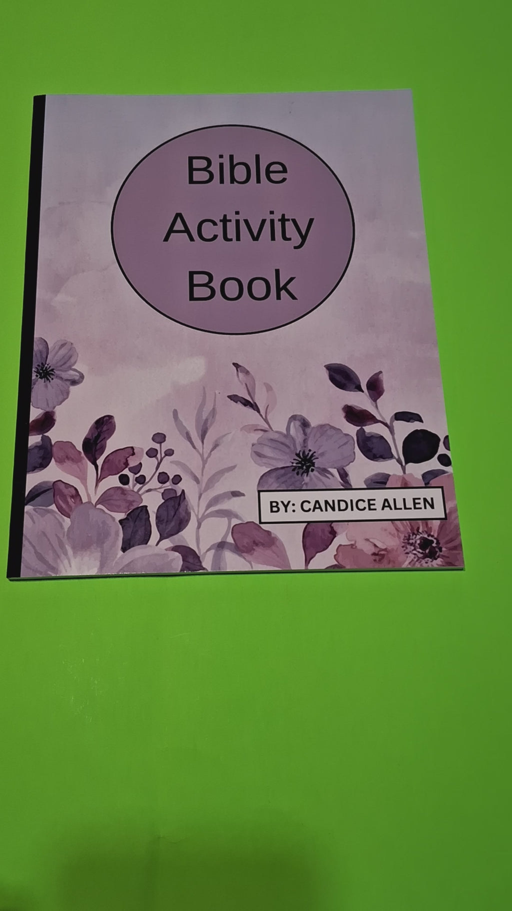 Bible Activity Book (Physical Copy)